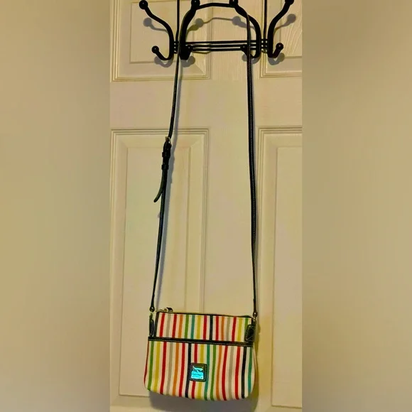 Dooney & Bourke ginger pouchette crossbody. Like new condition. - Picture 4 of 13